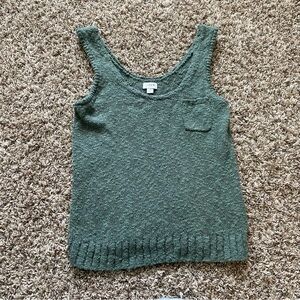 J Crew knitted tank